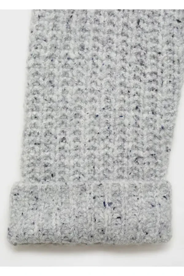 Yuqori yoqali fermuarlı sviter - 5