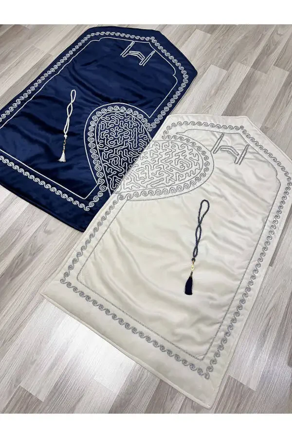 Yurakli namozlik, juftlik namozliklar, tespihli kelin-kuyov sovg'a to'plami, mahr to'yi to'plami - 3