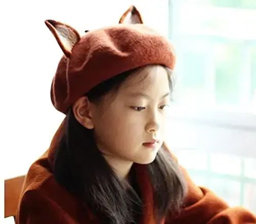 Yuri Japan Fruits Orange Peach Beret Cute Lolita Girl Hat Painter Cap Accessories for Women Gift - 5