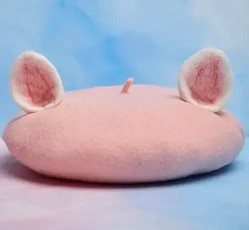 Yuri Japonya Meyveleri Portakal Şeftali Bere Sevimli Lolita Kız Şapka Ressam Şapkası Kadınlar için Aksesuarlar Hediye - 2