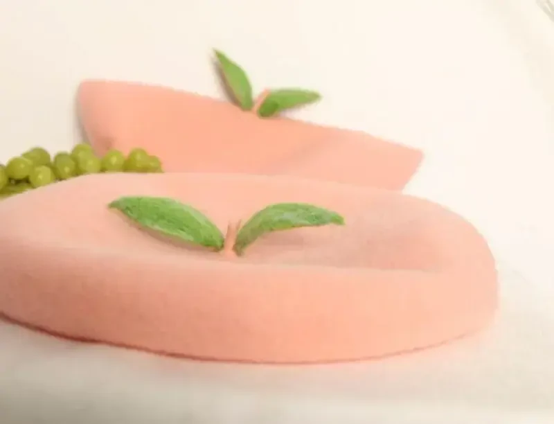 Yuri Japan Fruits Orange Peach Beret Cute Lolita Girl Hat Painter Cap Accessories for Women Gift - 5