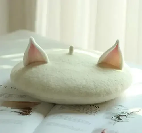 Yuri Japan Meyveleri Portakal Şeftali Bere Sevimli Lolita Kız Şapka Ressam Şapkası Kadınlar için Aksesuarlar Hediye - MODAZONE (1)