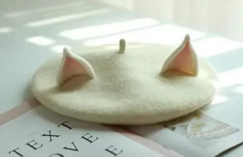 Yuri Japan Meyveleri Portakal Şeftali Bere Sevimli Lolita Kız Şapka Ressam Şapkası Kadınlar için Aksesuarlar Hediye - 6