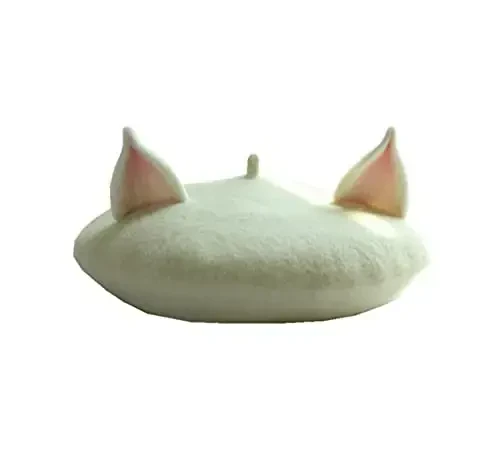 Yuri Japan Fruits Orange Peach Beret Cute Lolita Girl Hat Painter Cap Accessories for Women Gift - 1