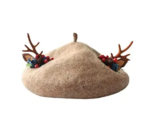 Yuri Japan Fruits Orange Peach Beret Cute Lolita Girl Hat Painter Cap Accessories for Women Gift - 1