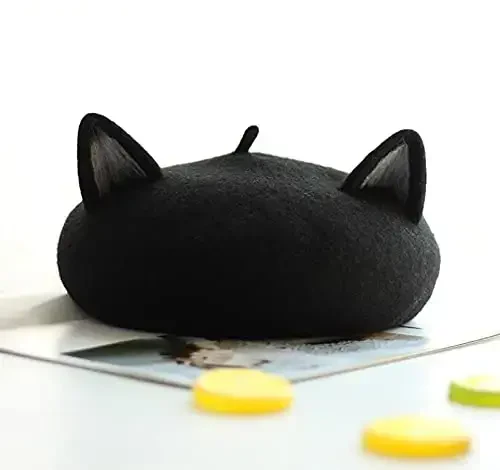 Yuri Japan Fruits Orange Peach Beret Cute Lolita Girl Hat Painter Cap Accessories for Women Gift - MODAZONE (1)