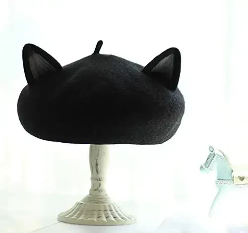 Yuri Japan Fruits Orange Peach Beret Cute Lolita Girl Hat Painter Cap Accessories for Women Gift - 3