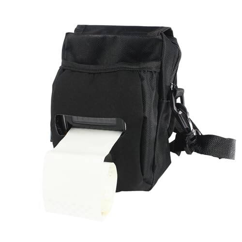 YurMemo Printer Holster for Zebra IMZ320 ZQ110 QLN420, Label Printer Holster, Large Carrying Case Pouch Compatible with ZQ210 ZQ511 ZQ521 ZQ610 ZQ630 Most Label Printers - 1