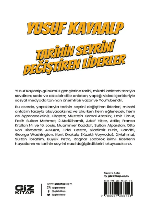 Yusuf Kayaalp Hazil Tarix To'plami - 3