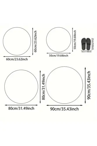 Yuvarlak Pembe Pudra Peluş Kalın Halı Yatak Odası Başucu Sevimli Prenses Odası Çocuk Odası Halı-pembe - 6