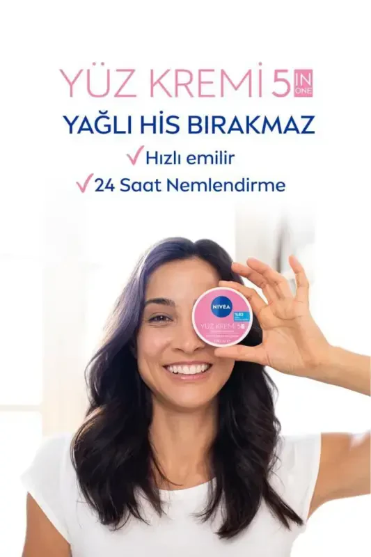Yuz Kremi 100 Ml, Tengni Bir Xil qilish, 24 Soat Namlantirish, Terini Parvarish Qilish, SPF15 - 3