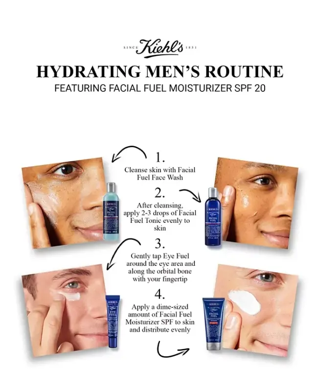 Facial Fuel Men’s SPF 20 Moisturizer, 6.8-oz. - 7