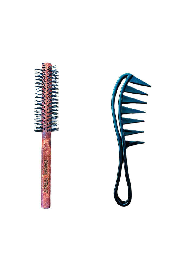 YÜZ7 PROFESSIONAL HAIR BRUSH & STYLE COMB - 1