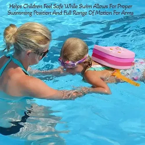 Swim Float Kids Back Belt: Pool Bubble Water Trainer Training Device 3-12 Year Old - 2
