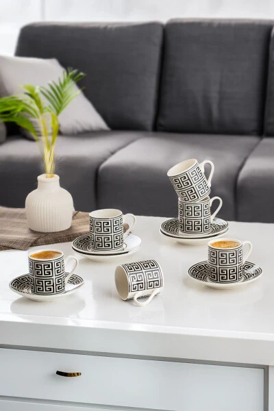 Yx-01 6-Piece 12-Piece Turkish Coffee Cup Set - PORSIMA (1)