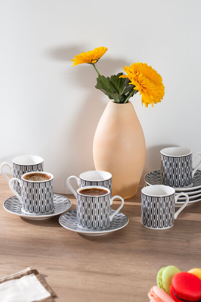 Yx-03 Aldon 6-Piece 12-Piece Turkish Coffee Cup Set - 1