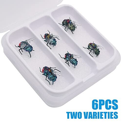 YZD Realistik Uchuvchi Baliq Ovi Dry Wet Nimfa Alabalık Uchuvchilari Yuza Yemlari Chuchuk Su Sho'r Su Yuqori Simulyatsiya Qo'l bilan Bog'langan Yem To'plamlari - 4