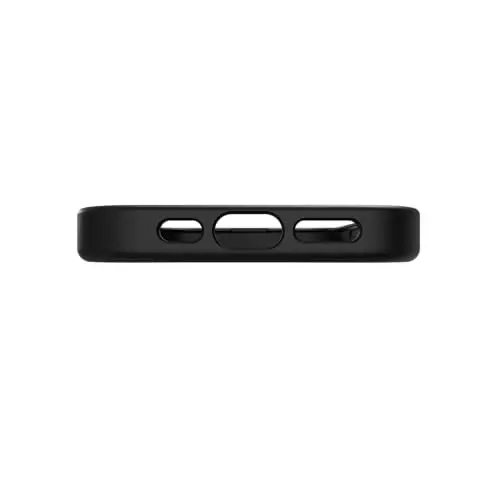 ZAGG Luxe Case for iPhone 17e/ 16e/ 15/14/ 13-10ft Drop Protection, Eco-Friendly, Wireless Charging Compatible, Slim Lightweight Design, Ripple Pattern for Secure Grip, Black - 6