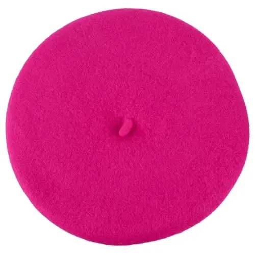 ZAKIRA Wool French Beret for Men and Women in Plain Colours - ZAKIRA (1)