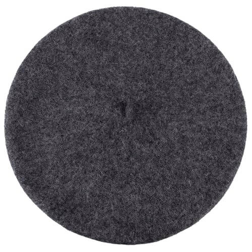 ZAKIRA Wool French Beret for Men and Women in Plain Colours - 2