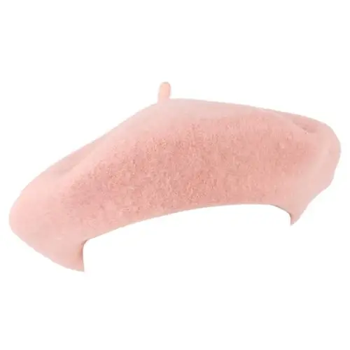 ZAKIRA Wool French Beret for Men and Women in Plain Colours - 1
