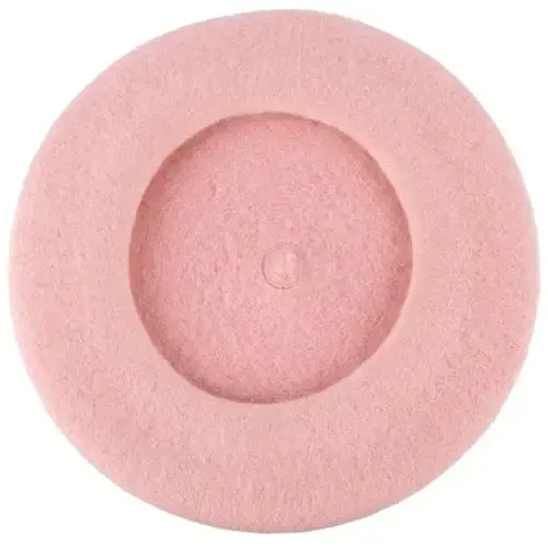 ZAKIRA Wool French Beret for Men and Women in Plain Colours - 3