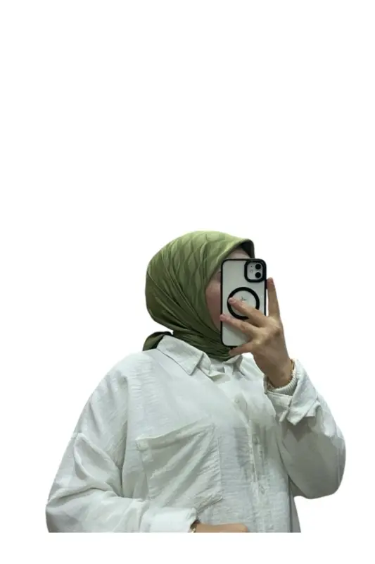 ЖАККАРДОВЫЙ ШАРФ С УЗОРОМ ВОДЯНОЙ ДОРОЖКИ 1034-ХАКИ - LOSYANA