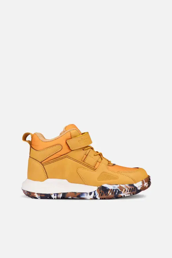 Закон Камуфляж Мужские Детские Ботинки Верблюжий - 1