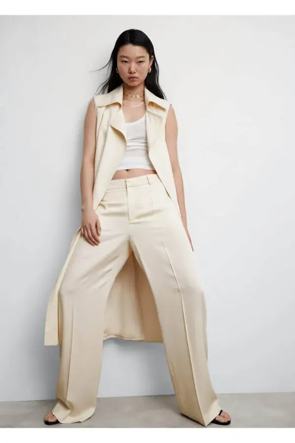 Закрытый удлиненный кардиган - 5