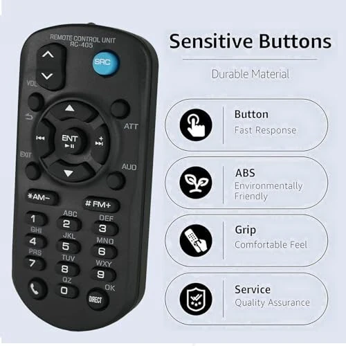 Замена пульта дистанционного управления для Kenwood KDC-X696, KDC-X794, KDC-X796, KDC-X895, KDC-X896, KDC-X994, KDC-X995, KDC-X996, KIV-700, KIV-701, KIV-BT900, KIV-BT901. - 6