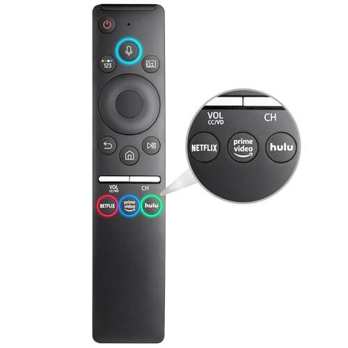 Replacement Voice Remote for Samsung-TV-Remote Control Compatible for All Samsung with Voice Function Smart Curved Frame QLED LED LCD 8K 4K TVs - 2