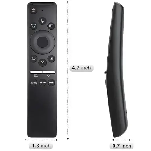 Заменяемый голосовой пульт дистанционного управления для Samsung-TV-Remote Control, совместимый со всеми Samsung с функцией голосового управления, Smart Curved Frame QLED LED LCD 8K 4K телевизорами - 7