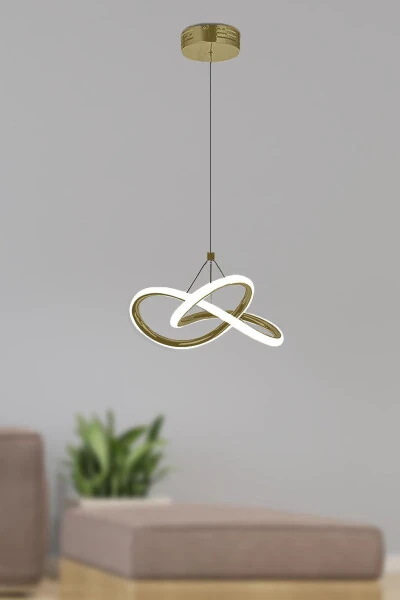 Zamonaviy Boliviya Yolg'iz Eskirgan Oshnoq Kun Nuri Led Power Ledli Zal Oshxona Xona Koridor Ledli Lyustral - 1