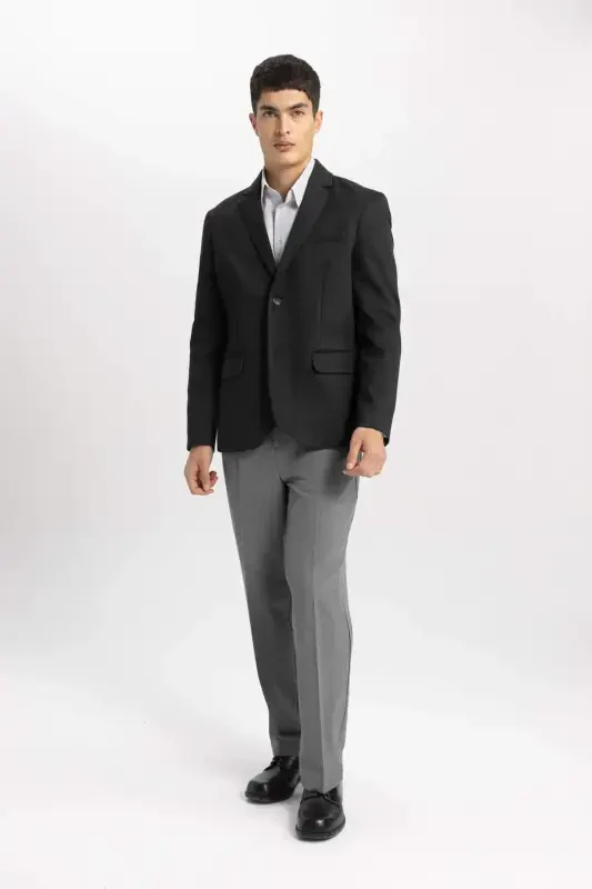 Zamonaviy kesilgan Blazer ko'ylagi B0122ax23au - 2