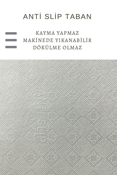 Zamonaviy raqamli bosma yuvish mumkin bo'lmagan sirpanchiq asosli dekorativ yashash xonasi gilami oshxona gilami yo'lak - 17