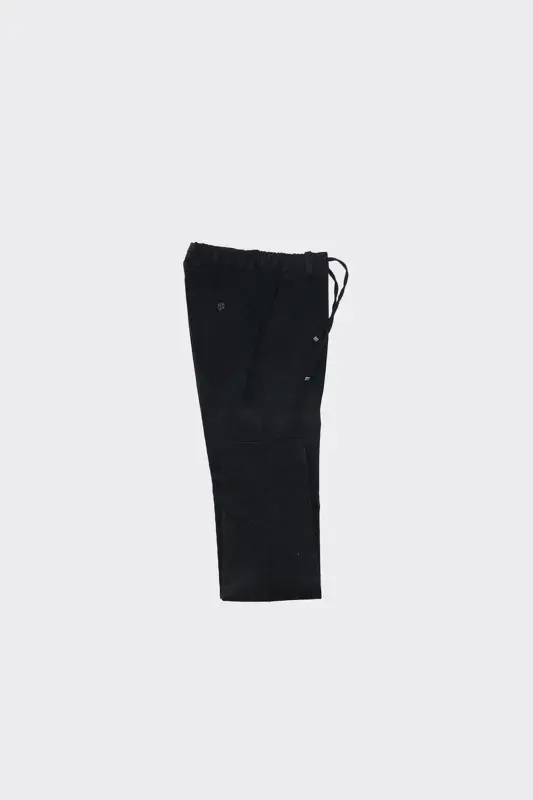 Zamonaviy va zamonaviy erkaklar jogger shim - Paxta va likra aralashmasi-kaw2511w-Qora - 1