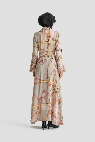 Zanjiri naqshlangan ko'ylak 24k9901 dumaloq - ARMINE (1)