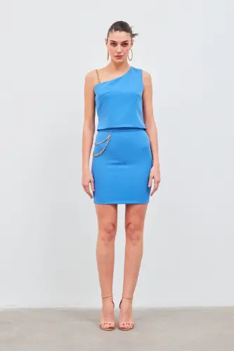 Zanjirli Mini Yubka - Sax Movi - 3