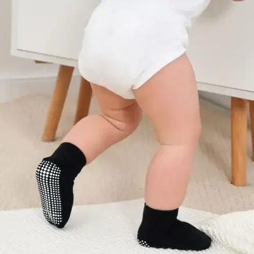 Zaples Baby Non Slip Grip To‘piqsiz Paypoqlar, Chaqaloqlar uchun Sirpanmaydigan Taglikli, Bolalar O‘g‘il Bolalar Qizlar - 7