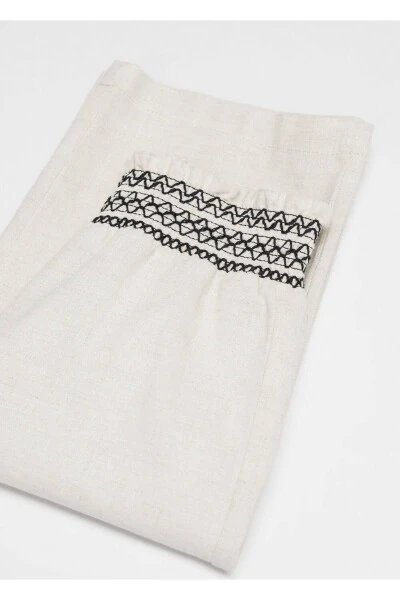 Zargʻaldoq aralashmasi boʻlgan bel qismi elastik shimlar - 5