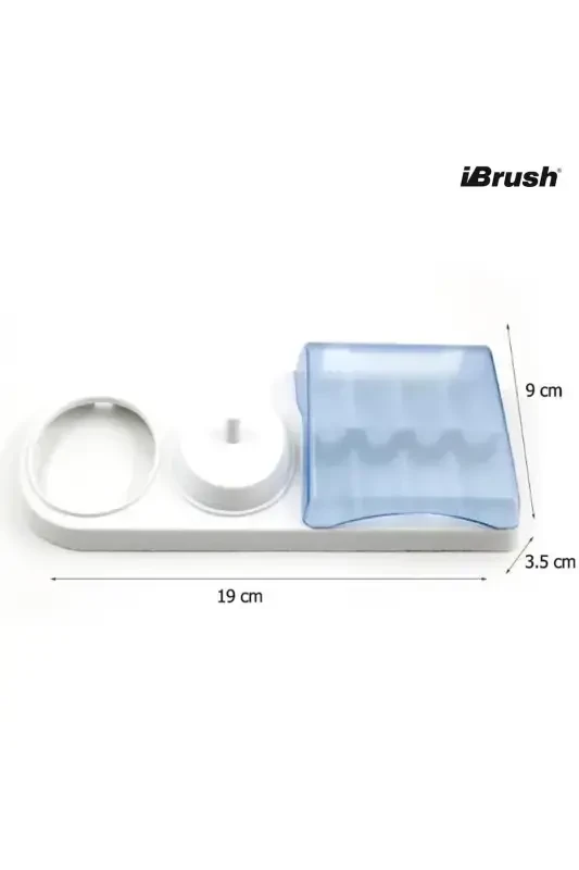 Зарядлагич ва батарейкали тиш чўткаси учун туткич стенди ва 2 та ҳимоя қопқоғи - 5