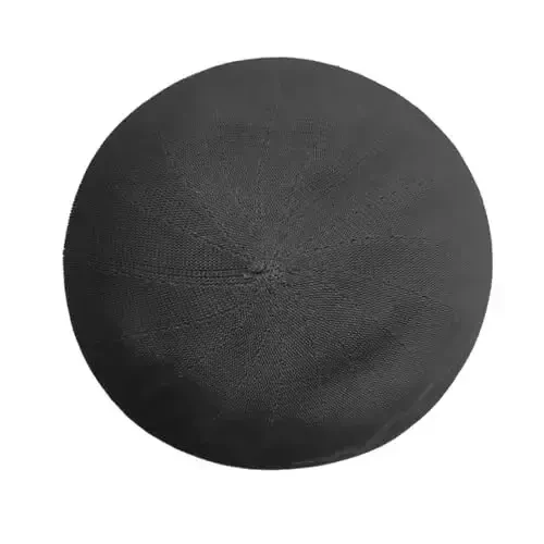 ZARSIO Summer French Beret Breathable Thin Beret Hat Solid Color Beanie for Women Lady - 2