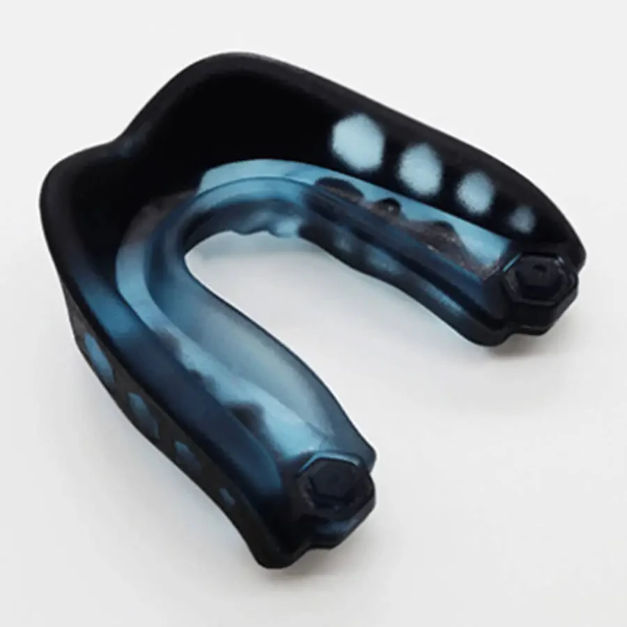 Cheers.US 1Pc Teeth Protector Mouth Guard Protective Brace with Anti Bacterial Case for Adults Basketball Boxing Bite Guard to Stop Teeth Grinding, TMJ, Bruxism, Clenching for Adults - 6