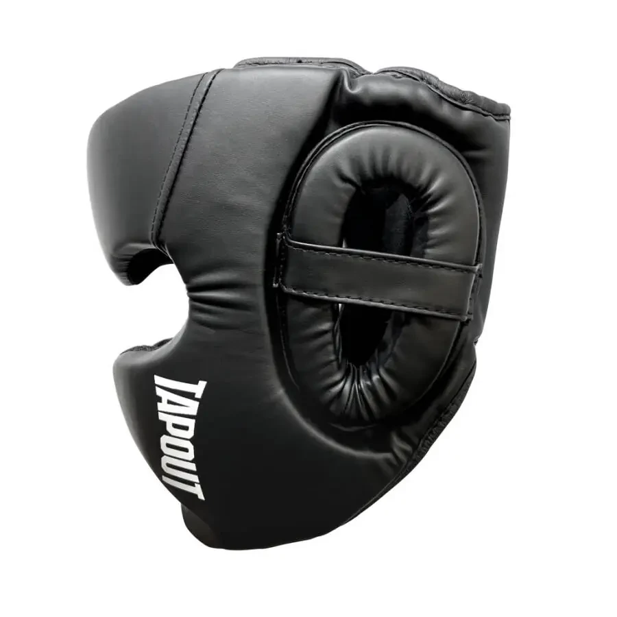 Защитная головка Tapout Adjustable Velcro Protective Headgear — универсальный размер для бокса и ММА - 3