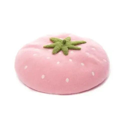 Zasy Casual Wool Beret Hat Classic French Artist Beanies Handmade Cap for Women - 2