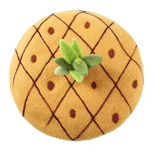 Zasy Casual Wool Beret Hat Classic French Artist Beanies Handmade Cap for Women 