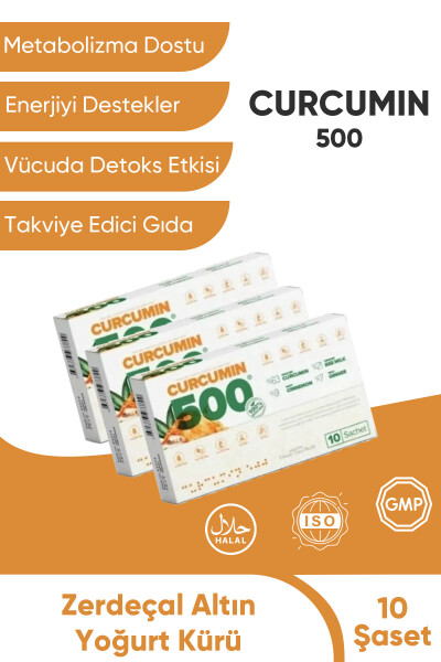 Zayıflatıcı Detox-zerdeçal Özlü 500 Detox (3 Kutu 30 Şase) - 1