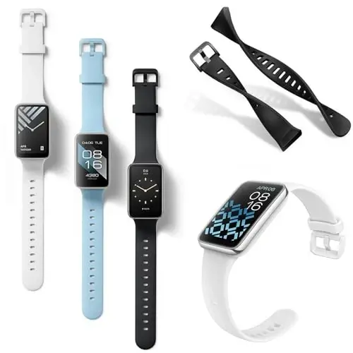 Z.DuDuZAZA 7 Pack Wristbands Compatible for Xiaomi Mi Band 7 Pro Straps Replacement TPU Silicone Watch Band Adjustable & Colorful Compatible for Xiaomi Smart Band 7 Pro Bands - 2