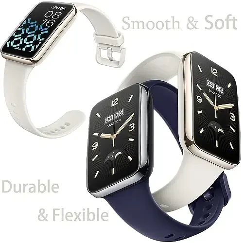 Z.DuDuZAZA 7 Pack Wristbands Xiaomi Mi Band 7 Pro uchun mos keladigan tasmalar Almashtirish TPU silikon Soat tasmasi sozlanishi & Rangli Xiaomi Smart Band 7 Pro bantlari uchun mos - 3
