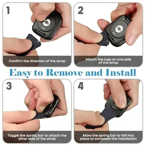 Z.DuDuZAZA Bands for Xiaomi Redmi Watch 3 Active/Redmi Watch 3 Women Men uchun tasmalar, 12 dona Yumshoq silikon tasmali bilakuzuklar Xiaomi Watch 3/Watch 3 Active bilan mos keladi - 4